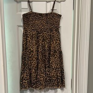 Leopard Print Dress. Size small. Like new